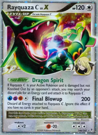 Sammelkarte Rayquaza C