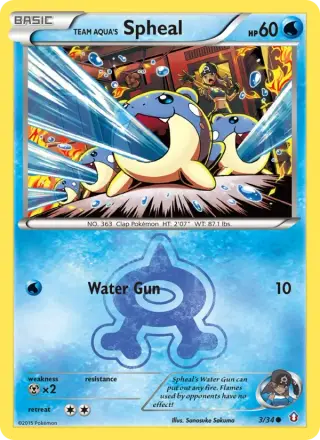Team Aqua's Spheal 3