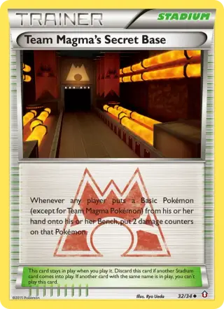Team Magma's Secret Base 32