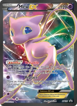 Sammelkarte Mew EX