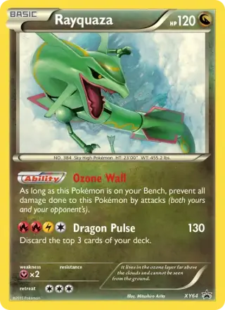 Rayquaza XY64