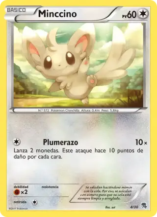 Sammelkarte Minccino