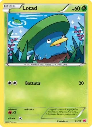 Sammelkarte Lotad