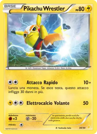 Sammelkarte Pikachu Libre
