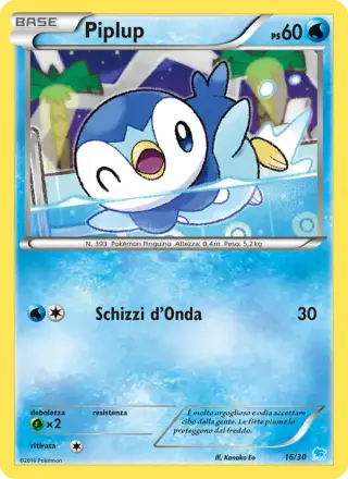 Sammelkarte Piplup