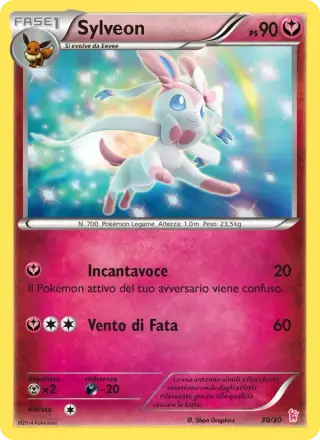 Sammelkarte Sylveon